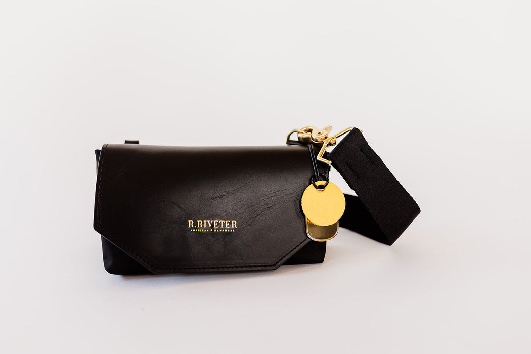 Whittle | Black Nylon + Black Leather