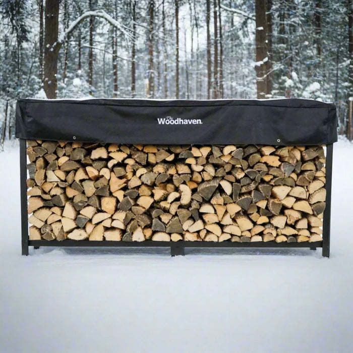 The Woodhaven 10ft Firewood Rack