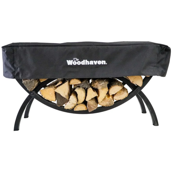 The Woodhaven 3ft Crescent Firewood Rack