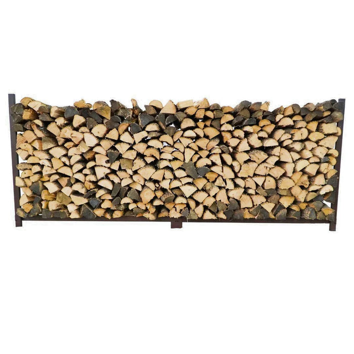 The Woodhaven 8ft Firewood Rack