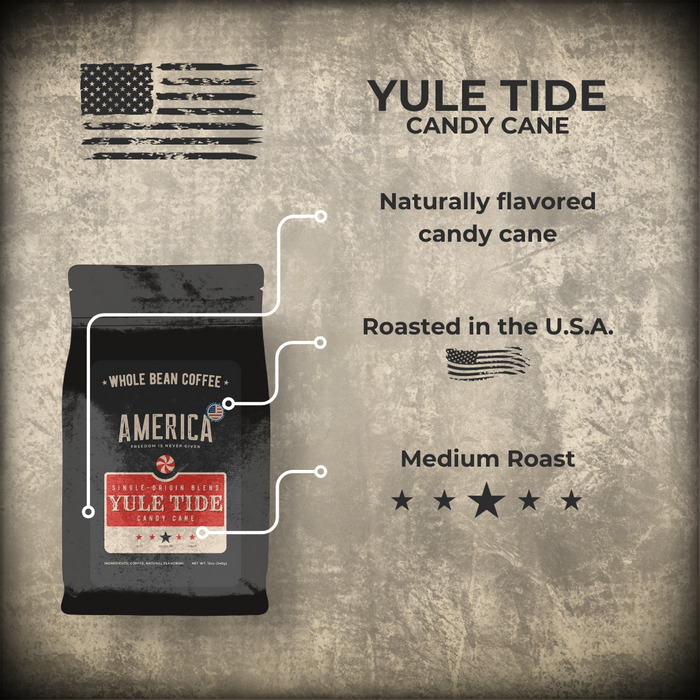 Yule Tide - Candy Cane - Naturally Flavored Coffee