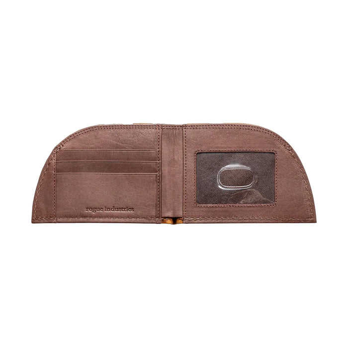 American Bison Leather Front Pocket Wallet