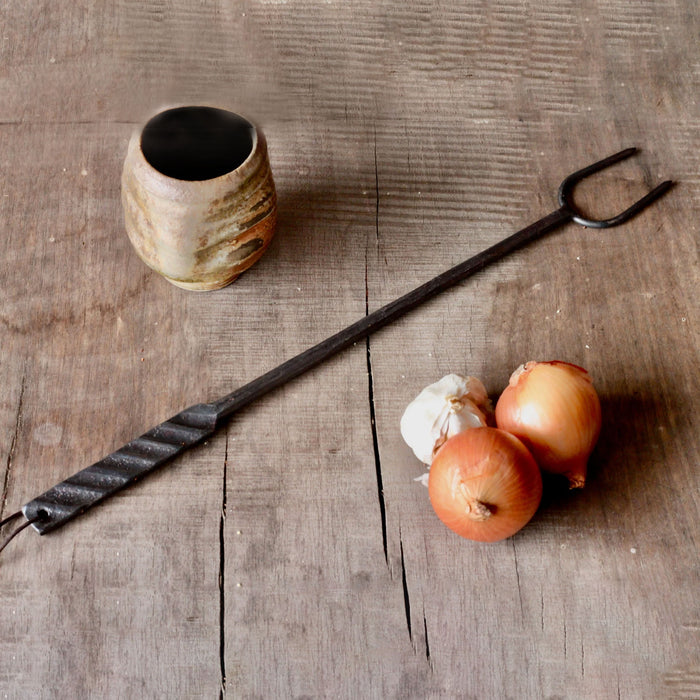 Grill-Marked Handle BBQ Fork