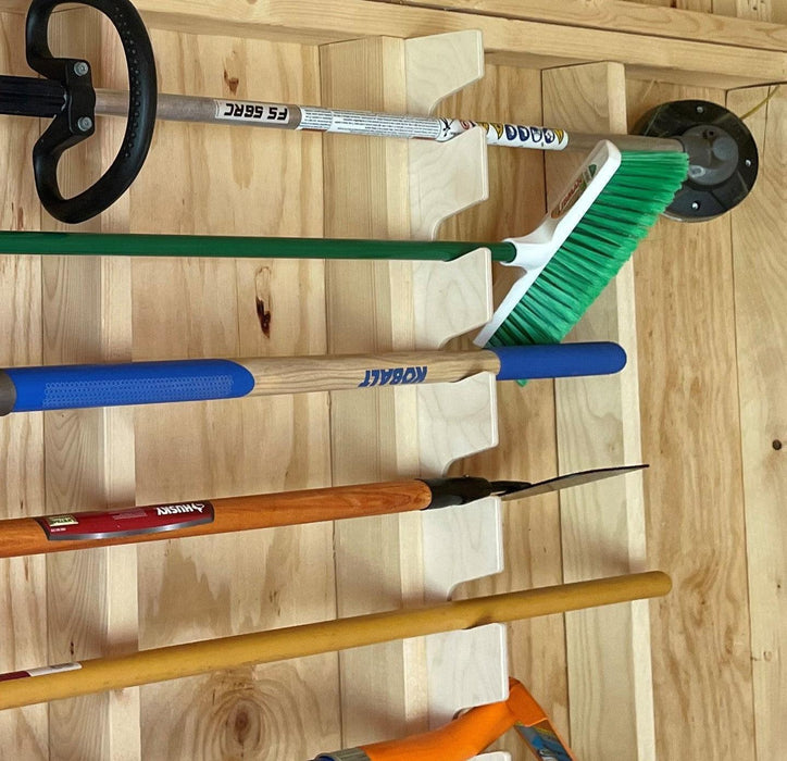 Yard Tool Storage Rack
