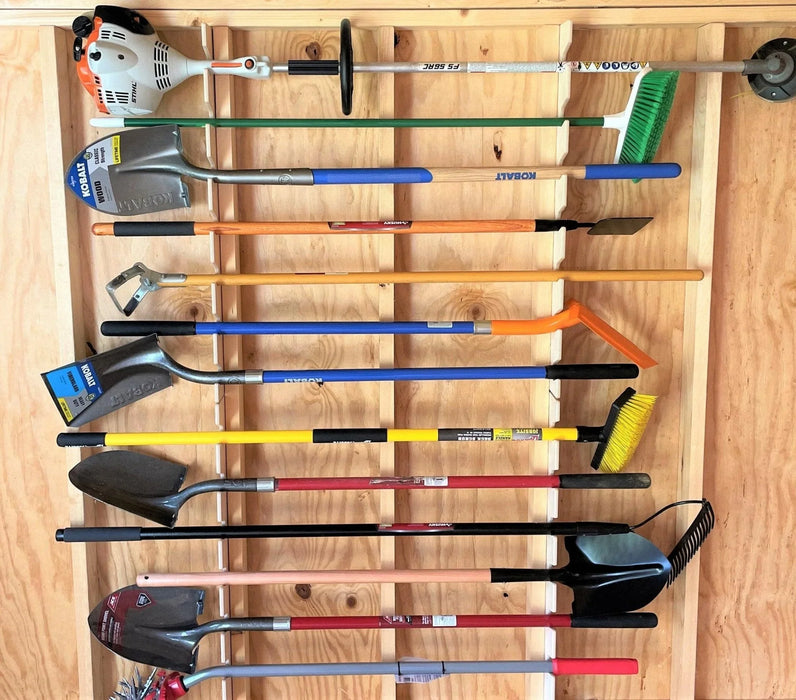 Yard Tool Storage Rack