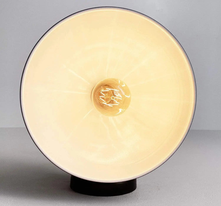 Large Black Enamel Farmhouse Wall Sconce Lighting