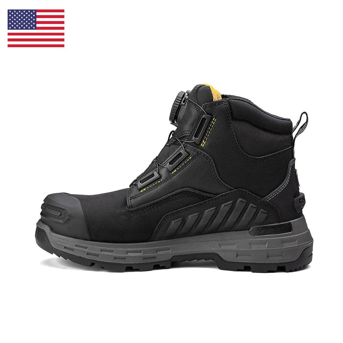 Wildwood 6” Composite Toe Turbolace™ Work Boot - Black - Made in USA