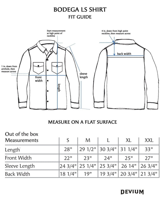 Bodega Striped Long Sleeve Shirt