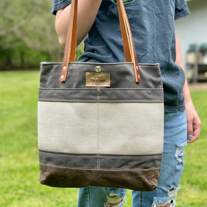 Charcoal Gray Classic Burn Bag