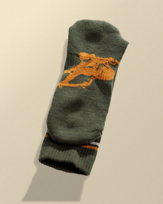 Burnout Merino Sock