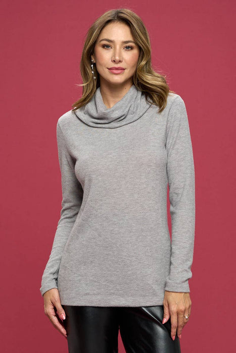 Turtleneck Tunic Top