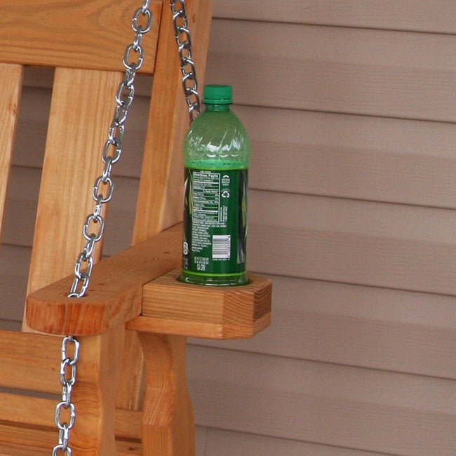 Amish Casual Heavy Duty Roll Back 4 Foot Treated Garden Bench