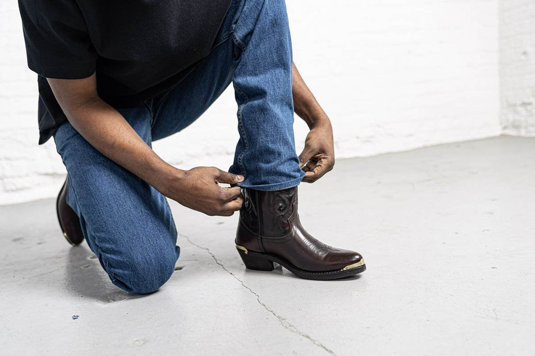 100% Cotton Boot Cut Stone Wash