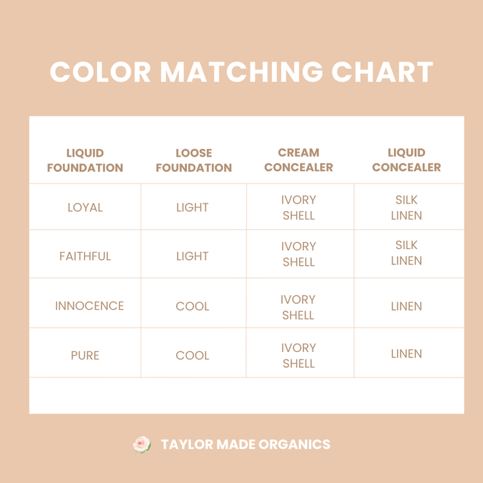 Concealer - cream + organic | versatile, lightweight