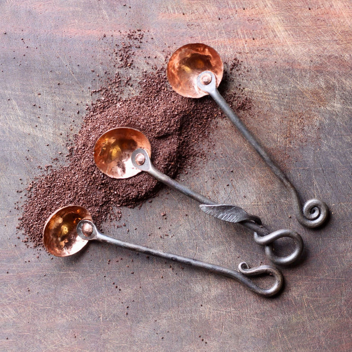 Copper and Steel Coffee Scoop - 1 Tbsp