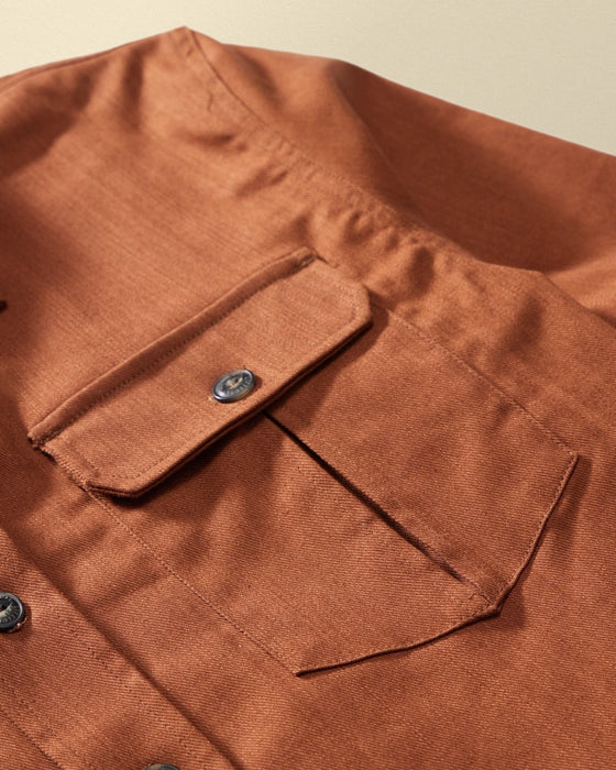 Draftsman Twill Slub Overshirt