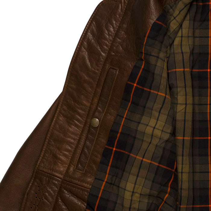 Schott x Ball and Buck Perfecto Leather Jacket