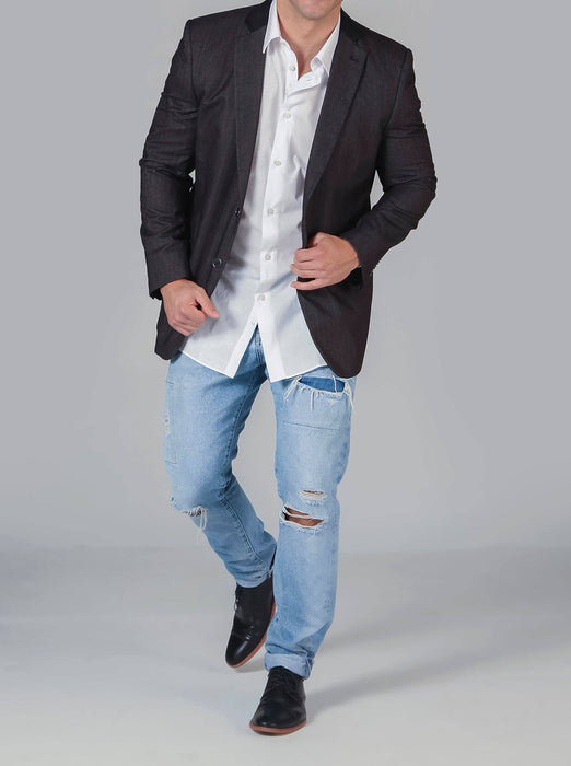 High Line Pewter Grey Blazer