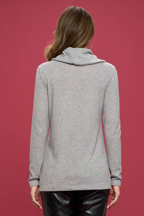 Turtleneck Tunic Top