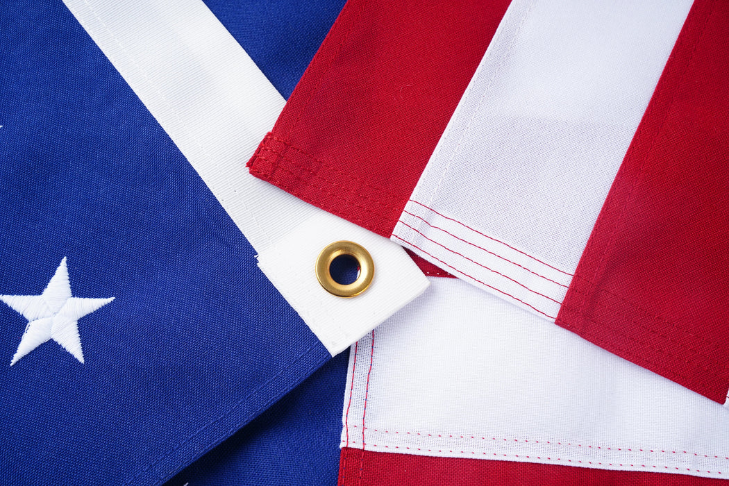 Spun Poly American Flag - 100% Made in USA