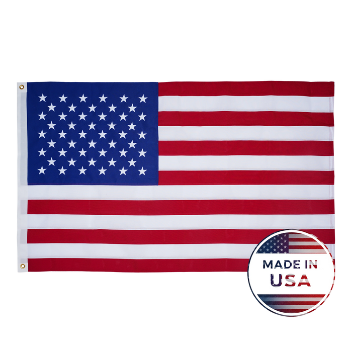 Spun Poly American Flag - 100% Made in USA