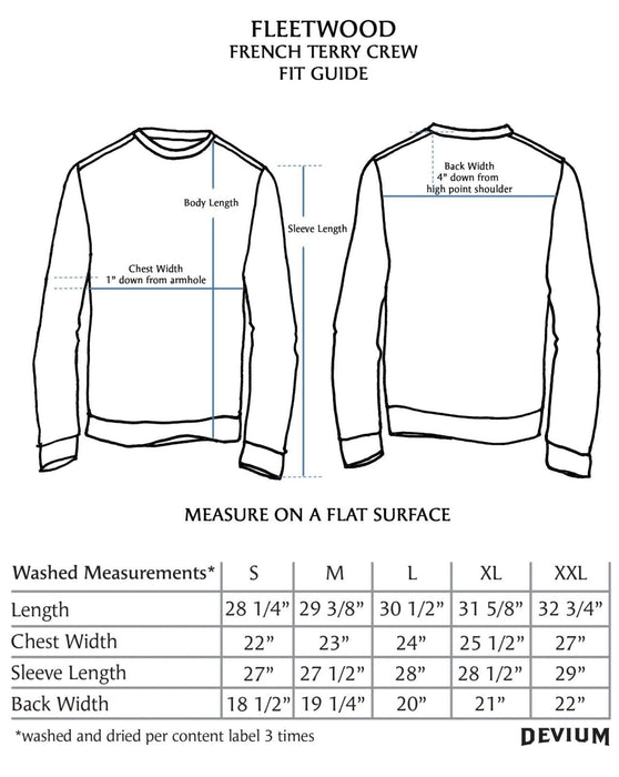 Fleetwood French Terry Crewneck Sweatshirt