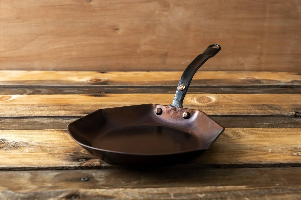 8" Hand Forged Hybrid Carbon Steel Skillet