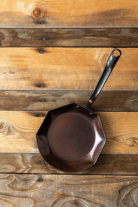 8" Hand Forged Hybrid Carbon Steel Skillet