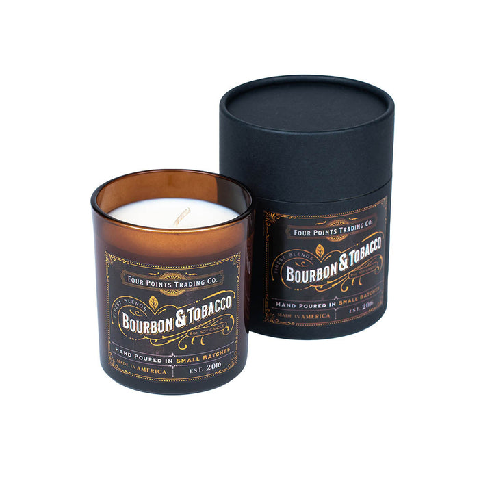 Bourbon & Tobacco 8oz Soy Candle