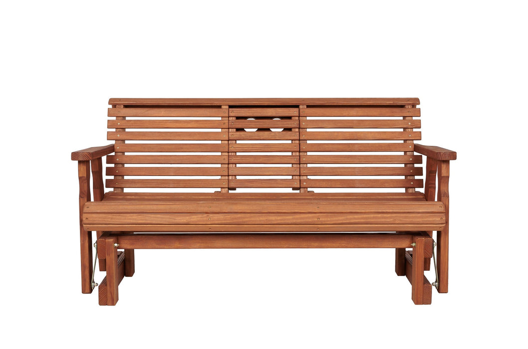 Amish Casual Heavy Duty Rollback Console Glider