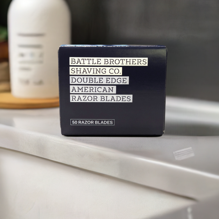 Double Edge Safety Razor Blades - Pack of 50 Made in USA