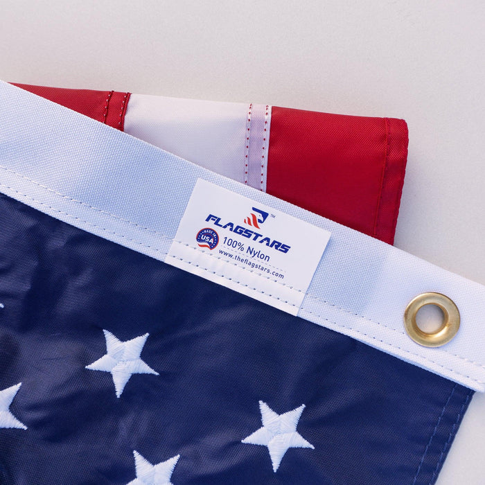 Nylon American Flag - 100% Made in USA