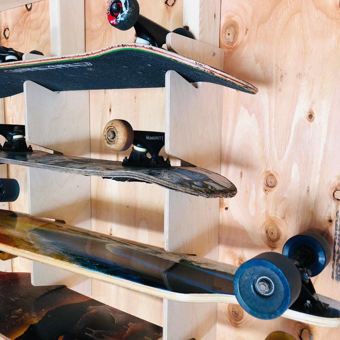 Skateboard Organizer 26" (holds 4)