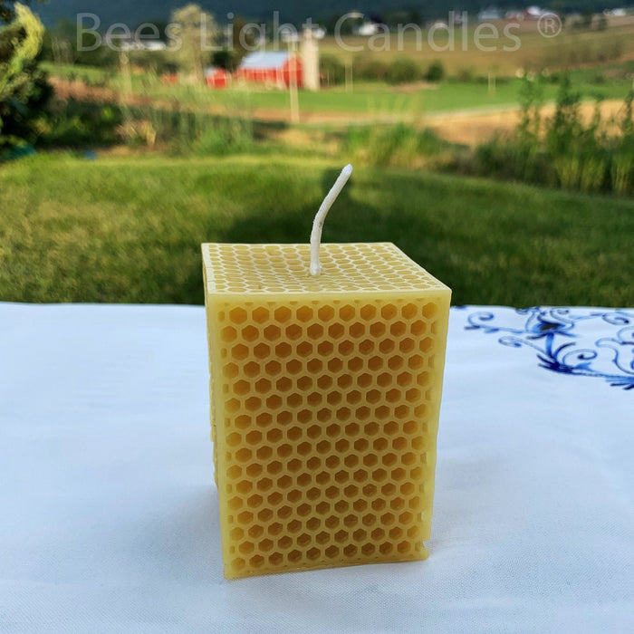 Honeycomb Beeswax Candle Set