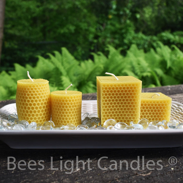 Honeycomb Beeswax Candle Set