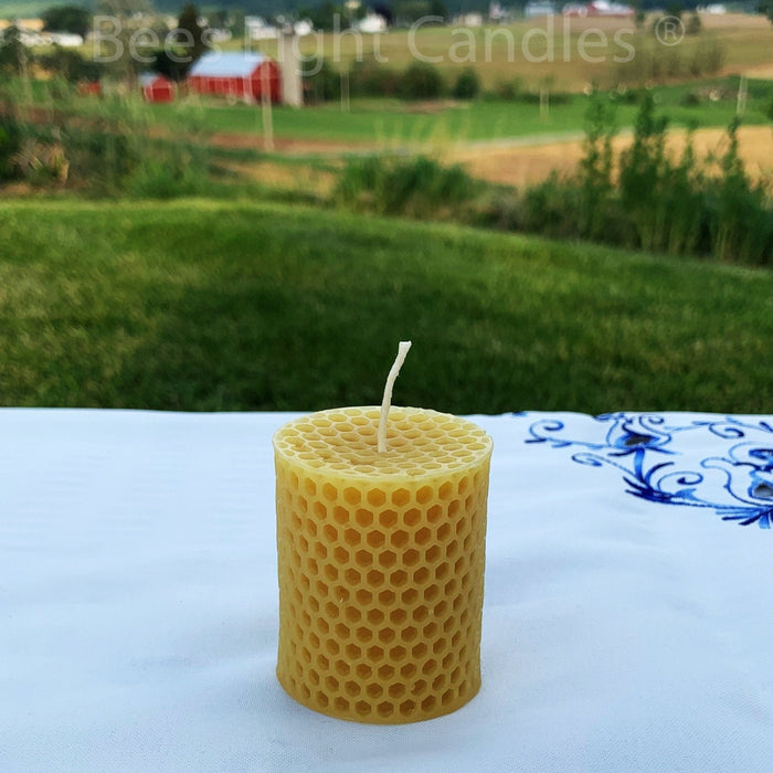 Honeycomb Beeswax Candle Set