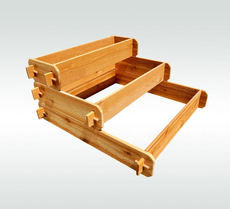 Timberlane Gardens Raised Garden Bed Kit 3 Tiered Elevated Planter