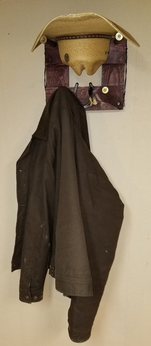 Handcrafted 1-Cowboy Hat Vertical Rack Organizer