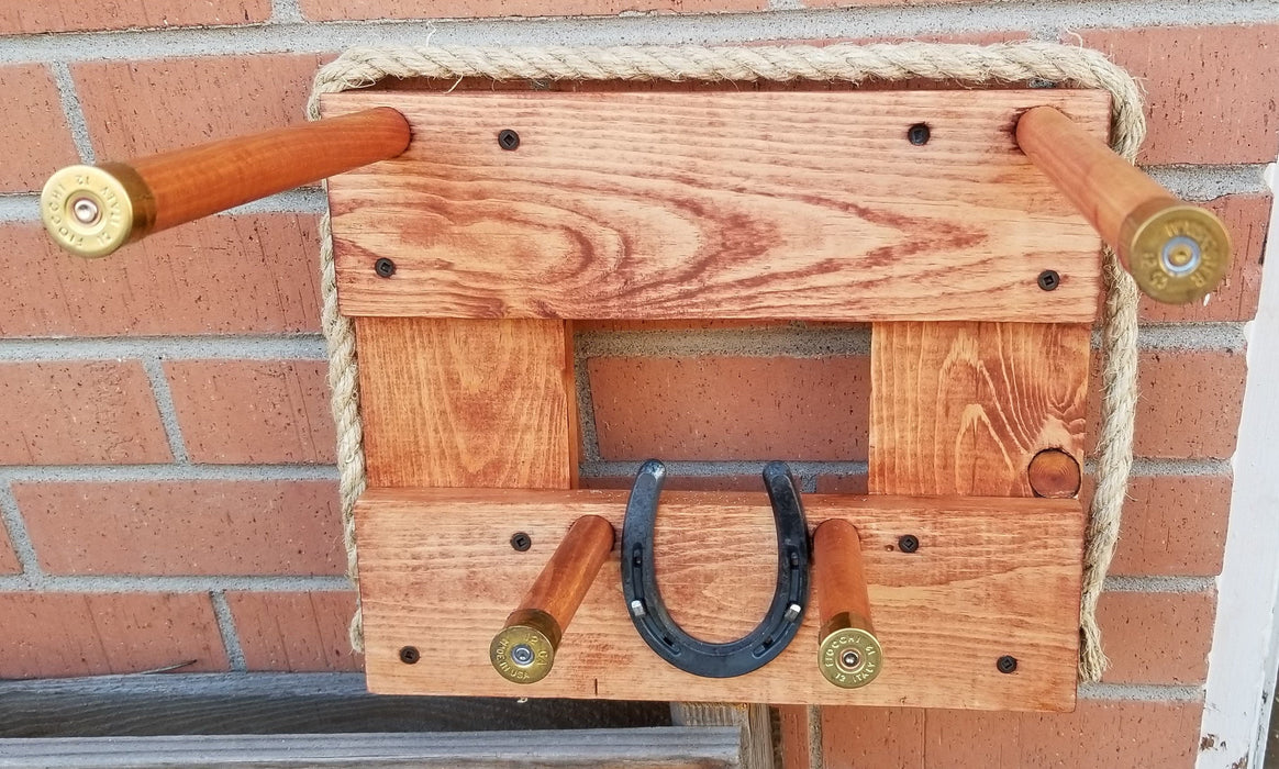 Handcrafted 1-Cowboy Hat Vertical Rack Organizer