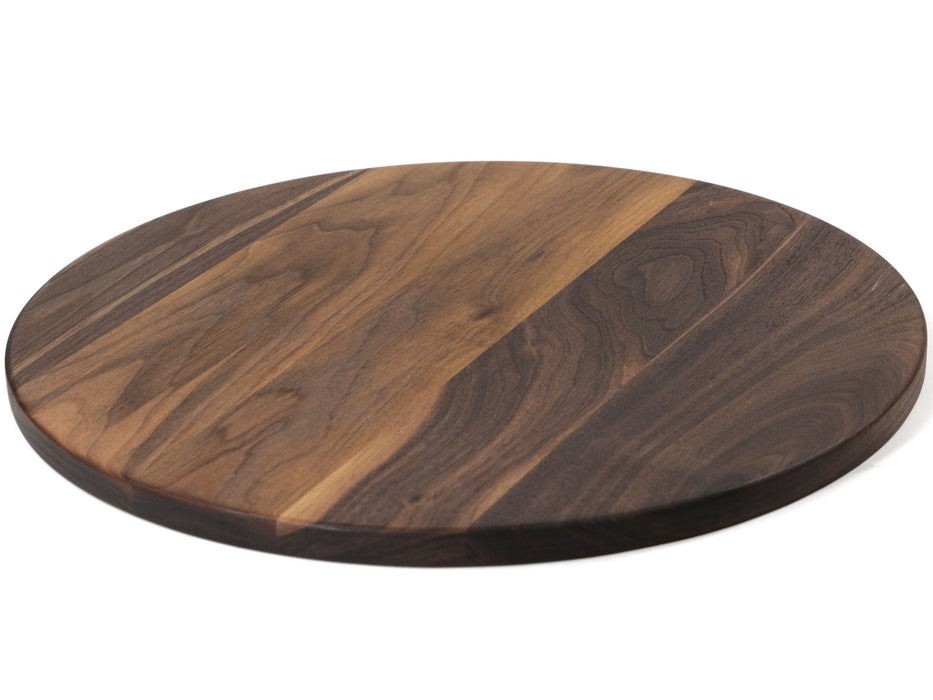 Large Walnut 18" Round Cheese Board