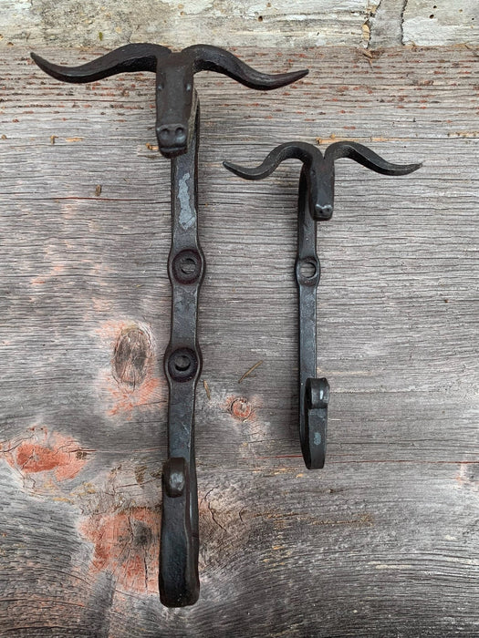 Mini Animal Hooks - Ram Bull Longhorn Unicorn Gazelle Antelope