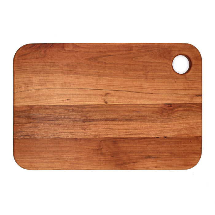 Large Wood Cutting Board With Thumb Hole and Juice Groove