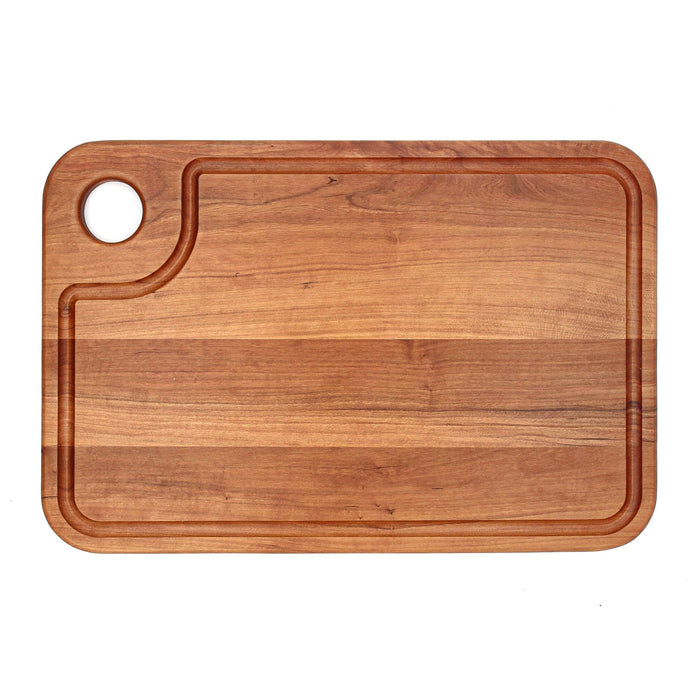 Large Wood Cutting Board With Thumb Hole and Juice Groove
