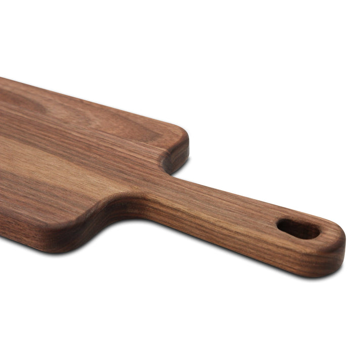 Walnut Paddle Cutting Board With Handle