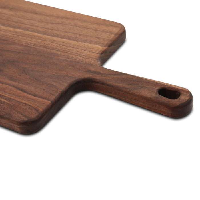 Walnut Paddle Cutting Board With Handle