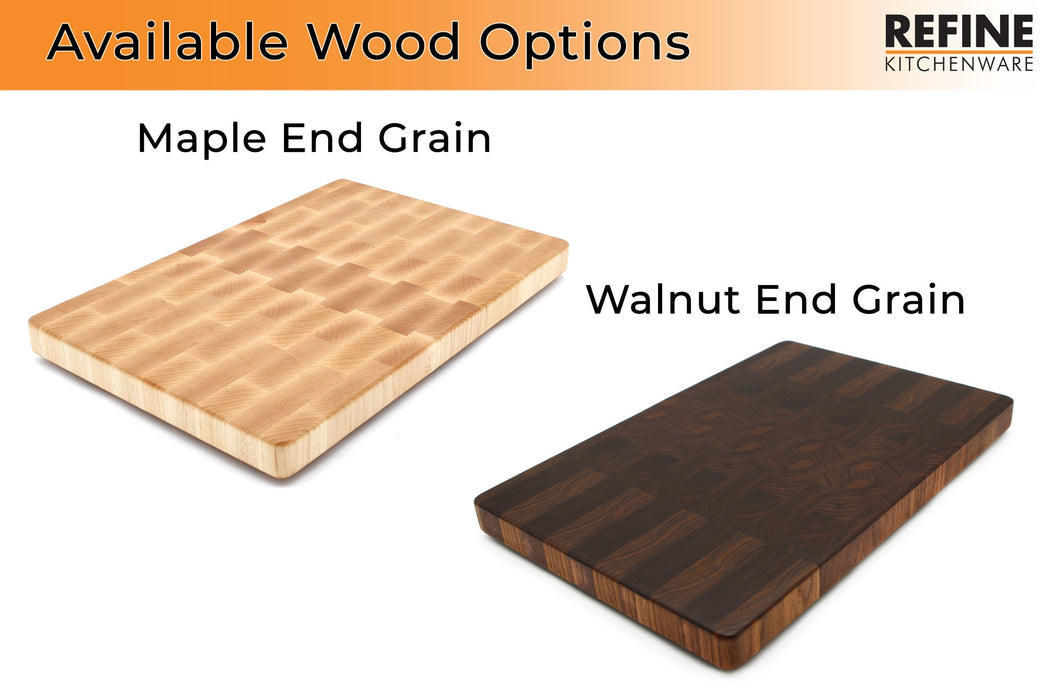 Large End Grain Walnut Cutting Board