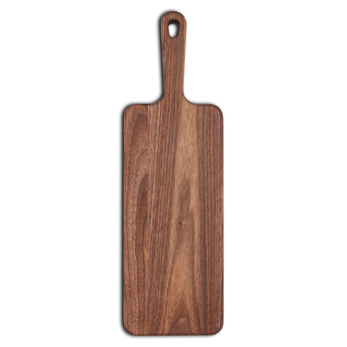Walnut Paddle Cutting Board With Handle
