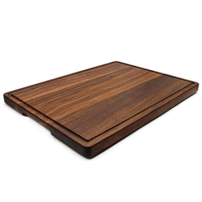 1.25” Thick Extra Large Wood Cutting Board with Feet