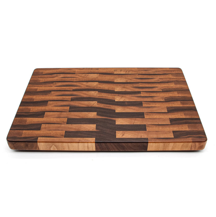 Large End Grain Calico Walnut Cutting Board