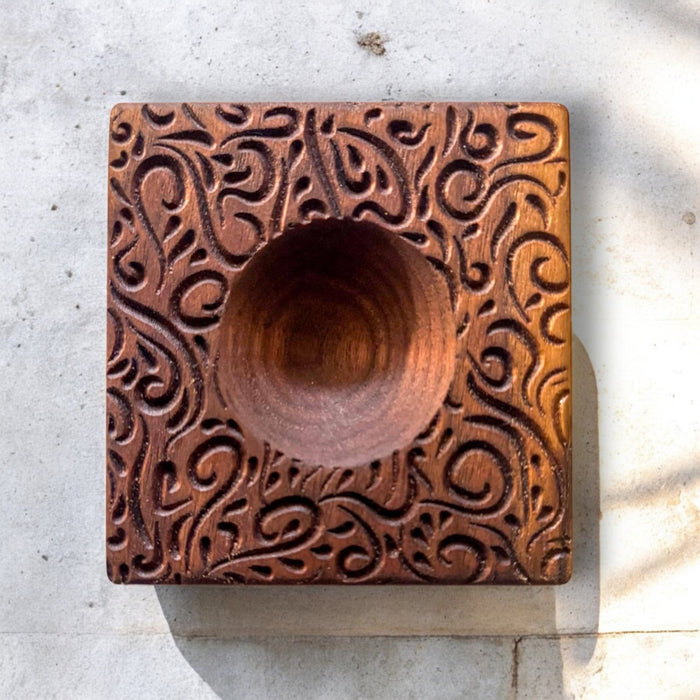 Solid Wood Artisan Ravioli Square Mold